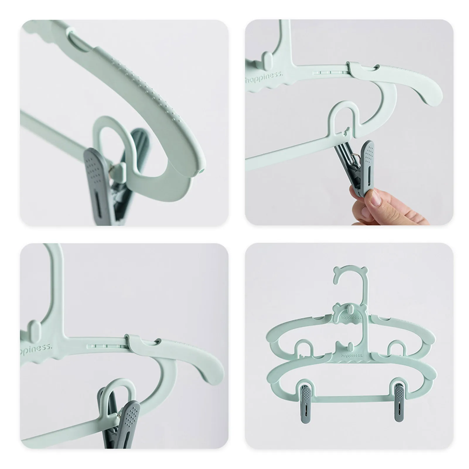 حاملات ملابس أطفال قابلة للتعد - مراجعة Baby Clothing Hanging Rack وسعره
