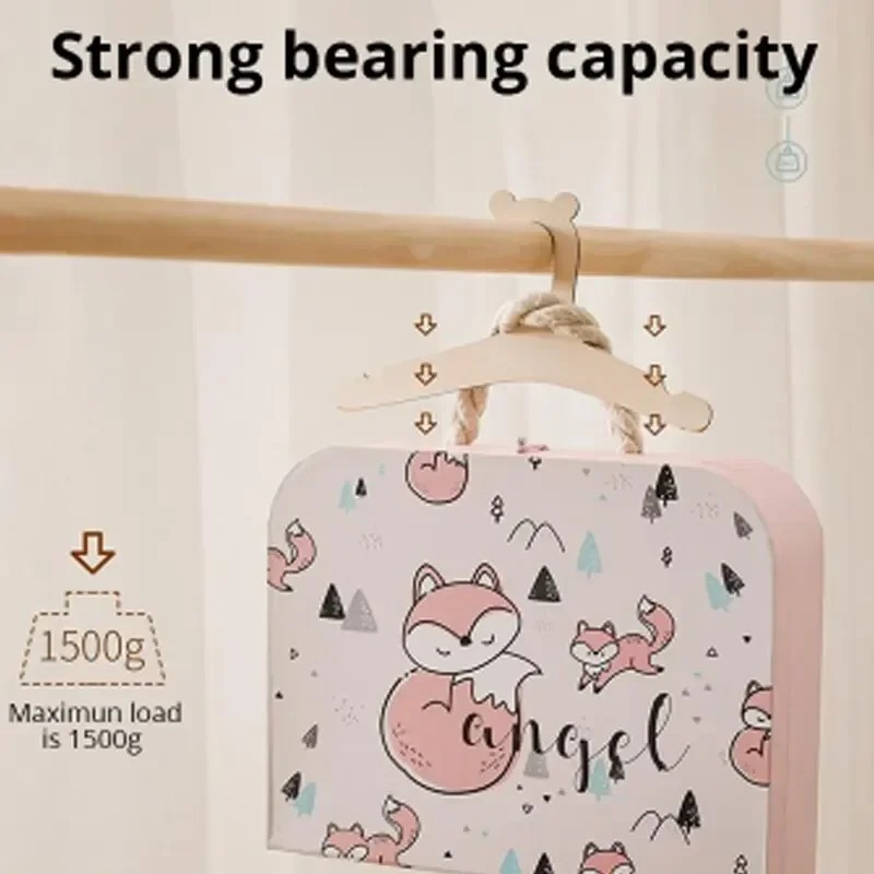 5/10 قطعة رف ملابس الطفل لطيف  - مراجعة Baby Clothing Hanging Rack وسعره