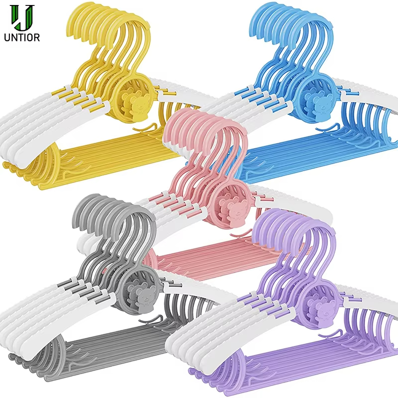 10 حزمة المضادة للانزلاق شماعا - مراجعة Baby Clothing Hanging Rack وسعره