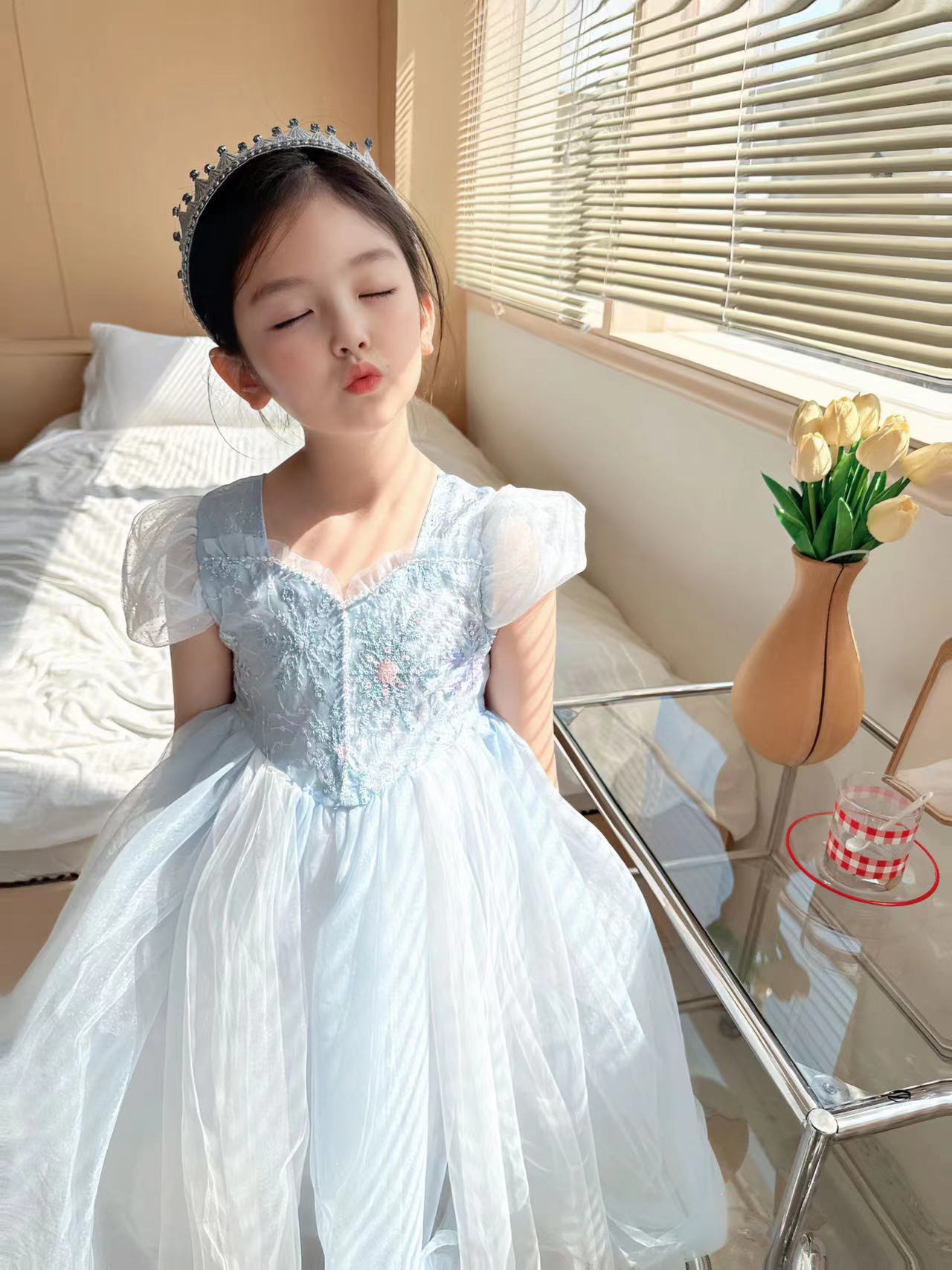 فستان إلسا للفتيات ، تأثيري ال - مراجعة Baby Clothing Dresser وسعره