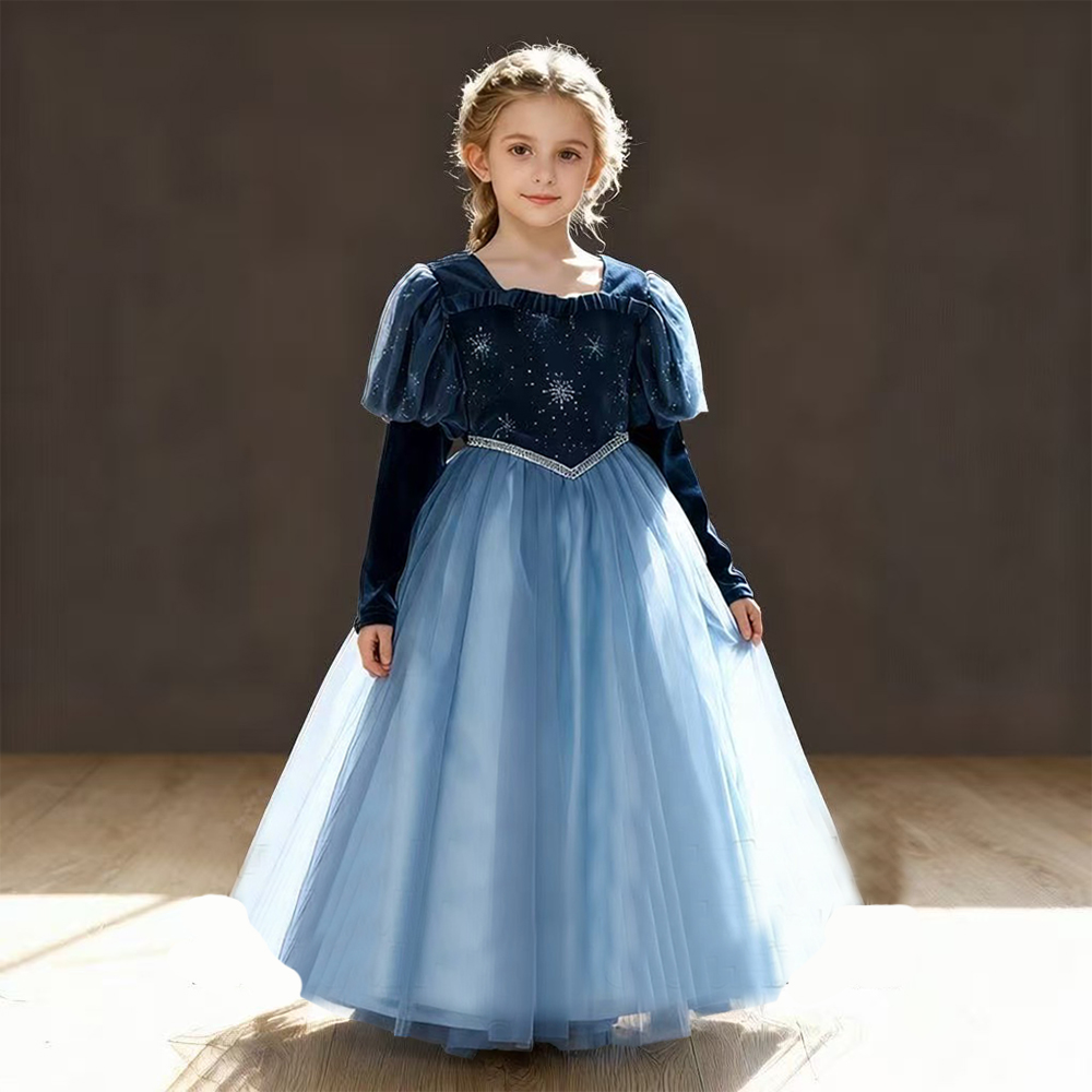 فستان أميرة للربيع/الخريف مبطن - مراجعة Baby Clothing Dresser وسعره